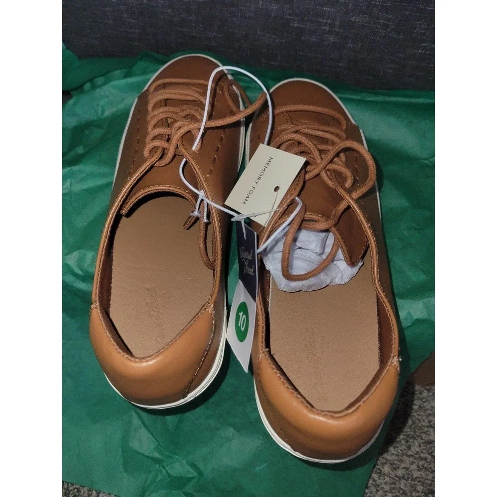 NWT Tan Brown Men shoes size 10